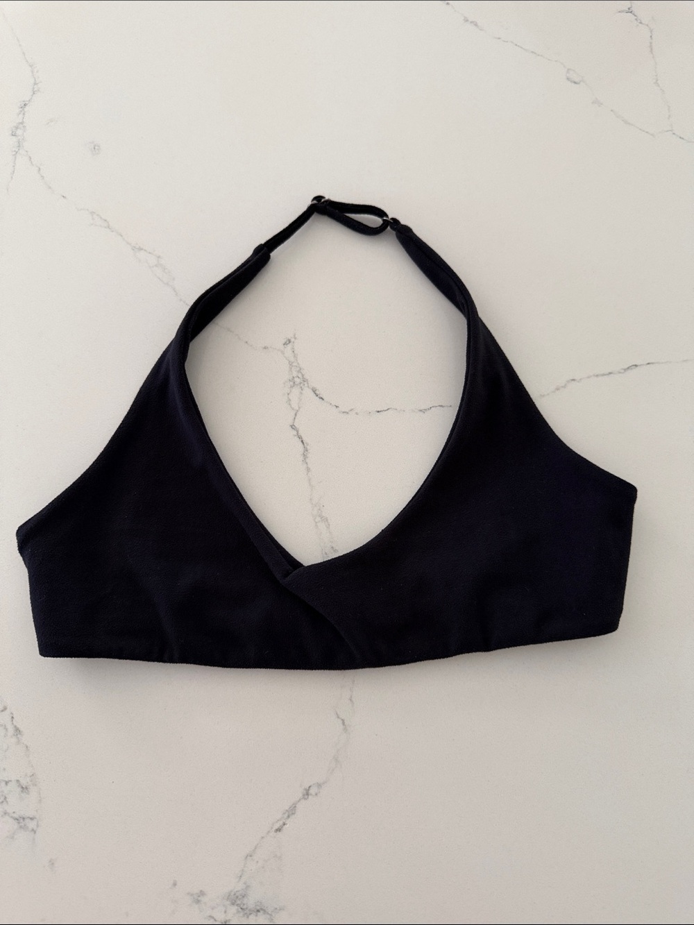 Joah Brown Black Halter Bralette